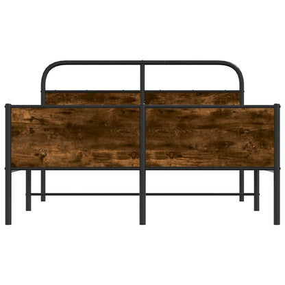 Giroletto senza Materasso Rovere Sonoma 140x190cm in Truciolato | homemem39
