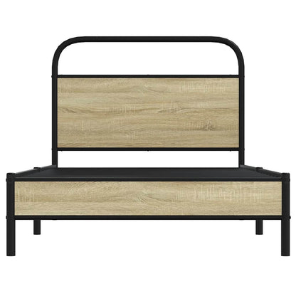 Giroletto senza Materasso Rovere Sonoma 90x190 cm in Truciolato | homemem39
