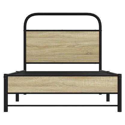 Giroletto senza Materasso Rovere Sonoma 75x190 cm in Truciolato | homemem39