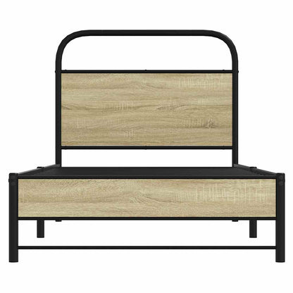 Giroletto senza Materasso Rovere Sonoma 80x200 cm in Truciolato | homemem39