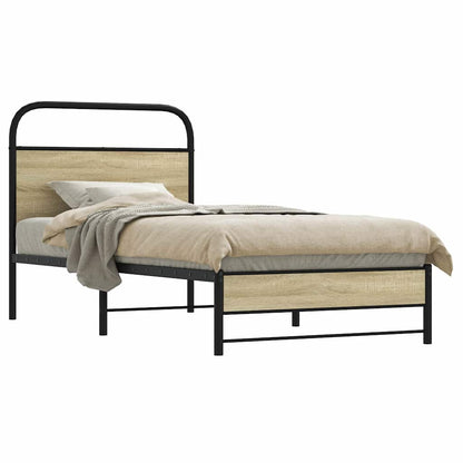 Giroletto senza Materasso Rovere Sonoma 80x200 cm in Truciolato | homemem39