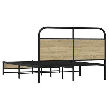 Giroletto senza Materasso Rovere Sonoma 120x200cm in Truciolato | homemem39