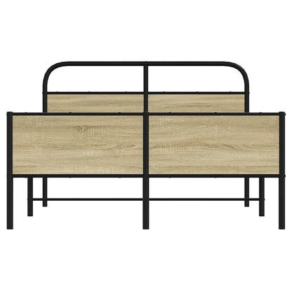 Giroletto senza Materasso Rovere Sonoma 120x200cm in Truciolato | homemem39