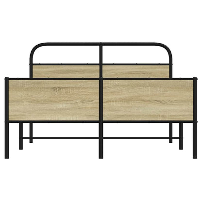 Giroletto senza Materasso Rovere Sonoma 140x200cm in Truciolato | homemem39