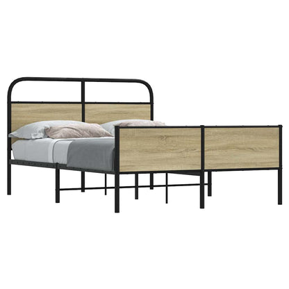 Giroletto senza Materasso Rovere Sonoma 140x200cm in Truciolato | homemem39