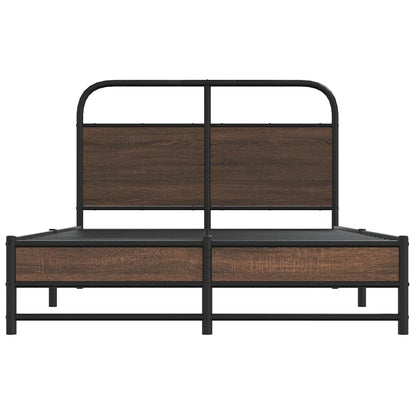Giroletto senza Materasso Rovere Marrone 120x190 cm Truciolato | homemem39