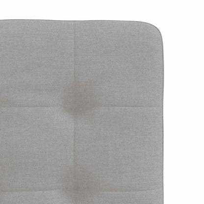 Sedie da Pranzo 4 pz Grigio Nuvola in Tessuto | homemem39