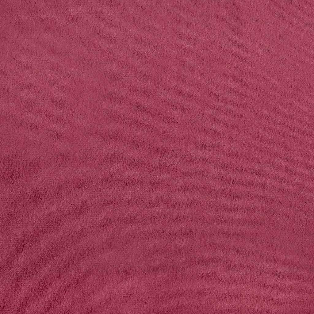 Sedie da Pranzo 4 pz Rosso Vino in Velluto | homemem39