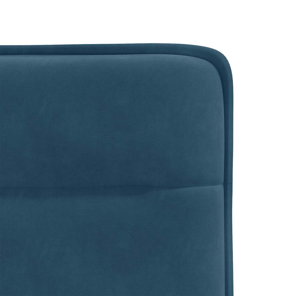 Sedie da Pranzo 6 pz Blu in Velluto | homemem39