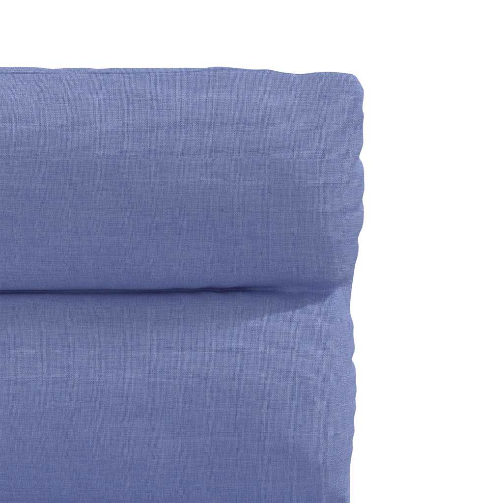 Sedie da Pranzo 6 pz Blu Jeans in Tessuto | homemem39