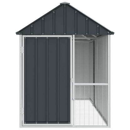 Gabbia per uccelli Antracite 215 x 112 x 141 cm Acciaio zincato | homemem39