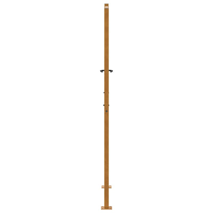 Cancello da giardino 100x175 cm in acciaio corten design leggero | homemem39