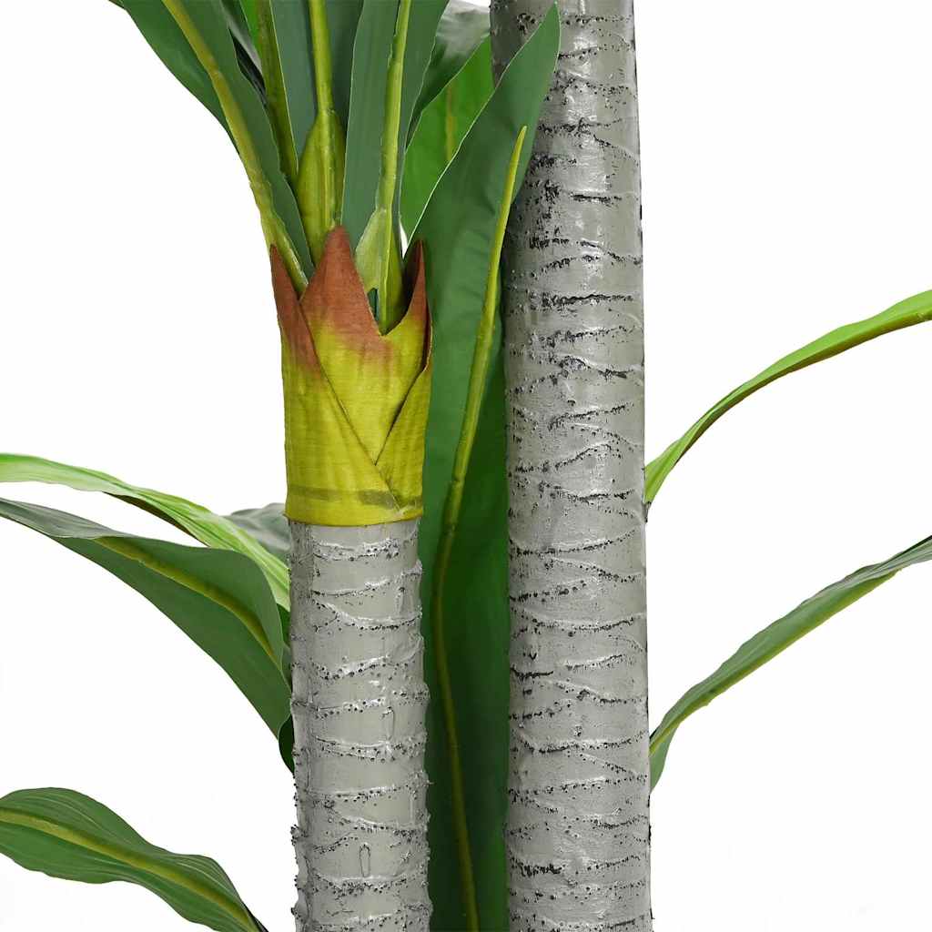 Albero di Dracaena Artificiale 36 Foglie 120 cm Verde