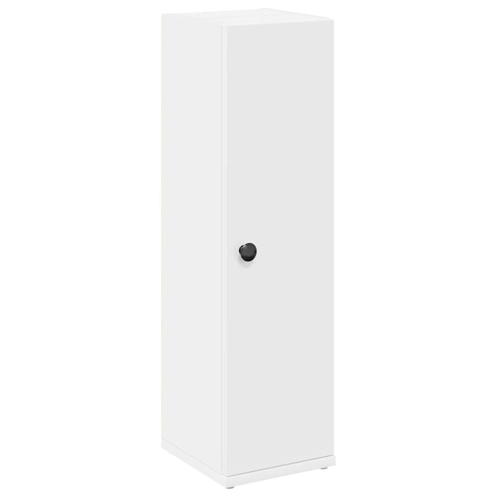 Mobile da Bagno con Portarotolo Bianco 20,5x22x72 cm | homemem39