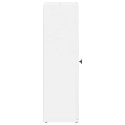 Mobile da Bagno con Portarotolo Bianco 20,5x22x72 cm | homemem39