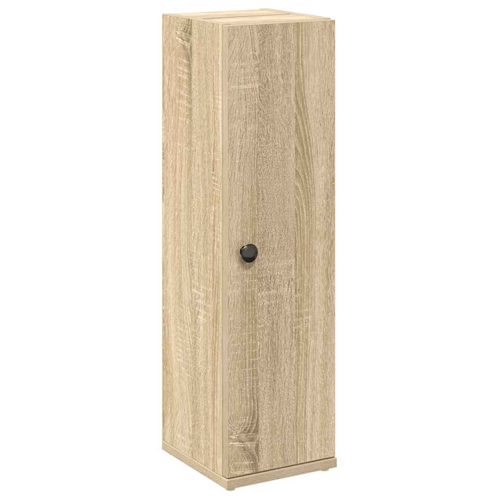 Mobile da Bagno con Portarotolo Rovere Sonoma 20,5x22x72 cm | homemem39