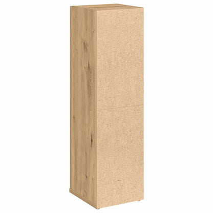 Mobile da Bagno con Portarotolo Rovere Artigianale 20,5x22x72cm | homemem39