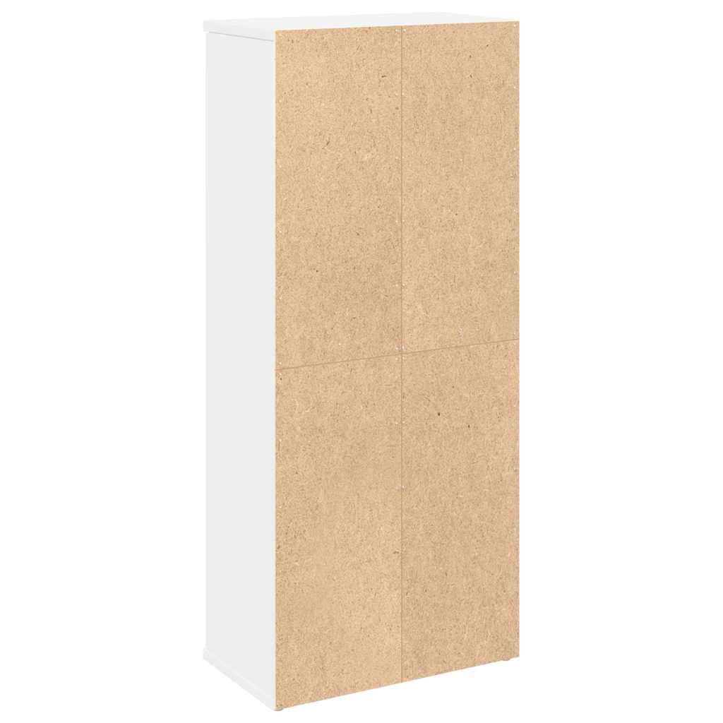 Mobile da Bagno con Portarotolo Bianco 39x22x90 cm | homemem39