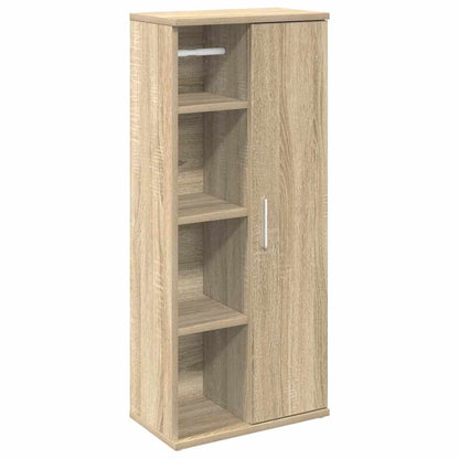 Mobile da Bagno con Portarotolo Rovere Sonoma 39x22x90 cm | homemem39