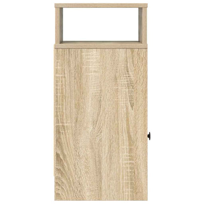 Comodino con Cassetto Rovere Sonoma 25x31x66 cm