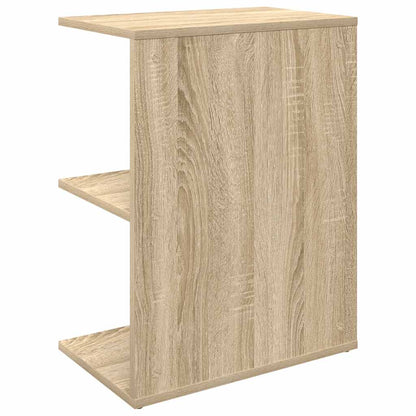 Comodini 2 pz Rovere Sonoma 46,5x29x61 cm in Legno Multistrato