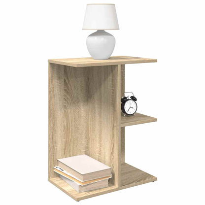 Comodini 2 pz Rovere Sonoma 46,5x29x61 cm in Legno Multistrato
