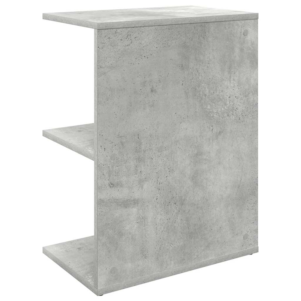 Comodini 2 pz Grigio Cemento 46,5x29x61 cm in Legno Multistrato - homemem39