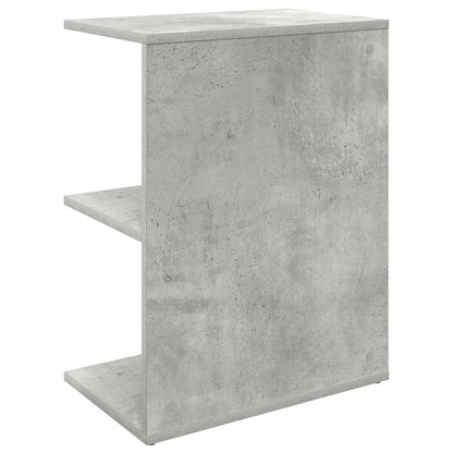Comodini 2 pz Grigio Cemento 46,5x29x61 cm in Legno Multistrato - homemem39
