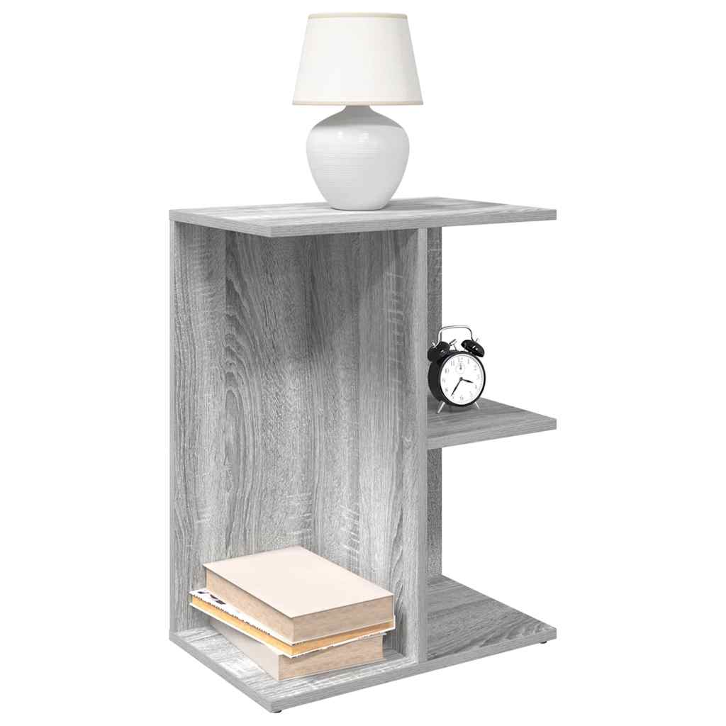 Comodini 2 pz Grigio Sonoma 46,5x29x61 cm in Legno Multistrato - homemem39