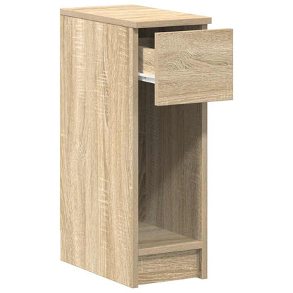 Comodino con Cassetto Rovere Sonoma 20x36x60 cm
