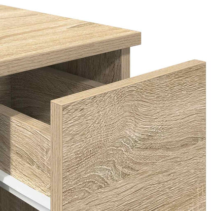 Comodino con Cassetto Rovere Sonoma 20x36x60 cm