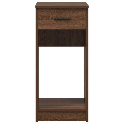 Supporto per Computer a Torre con Cassetto Marrone 35x45x77 cm - homemem39
