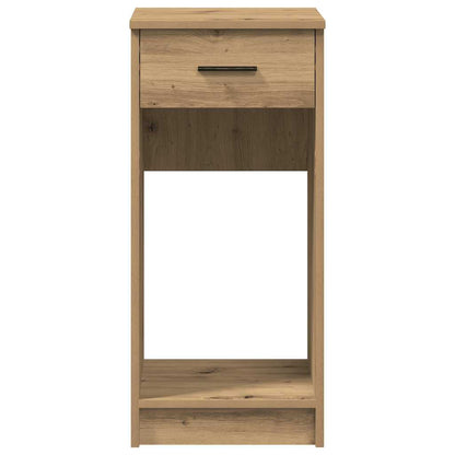 Supporto per Computer a Torre con Cassetto Rovere 35x45x77 cm - homemem39