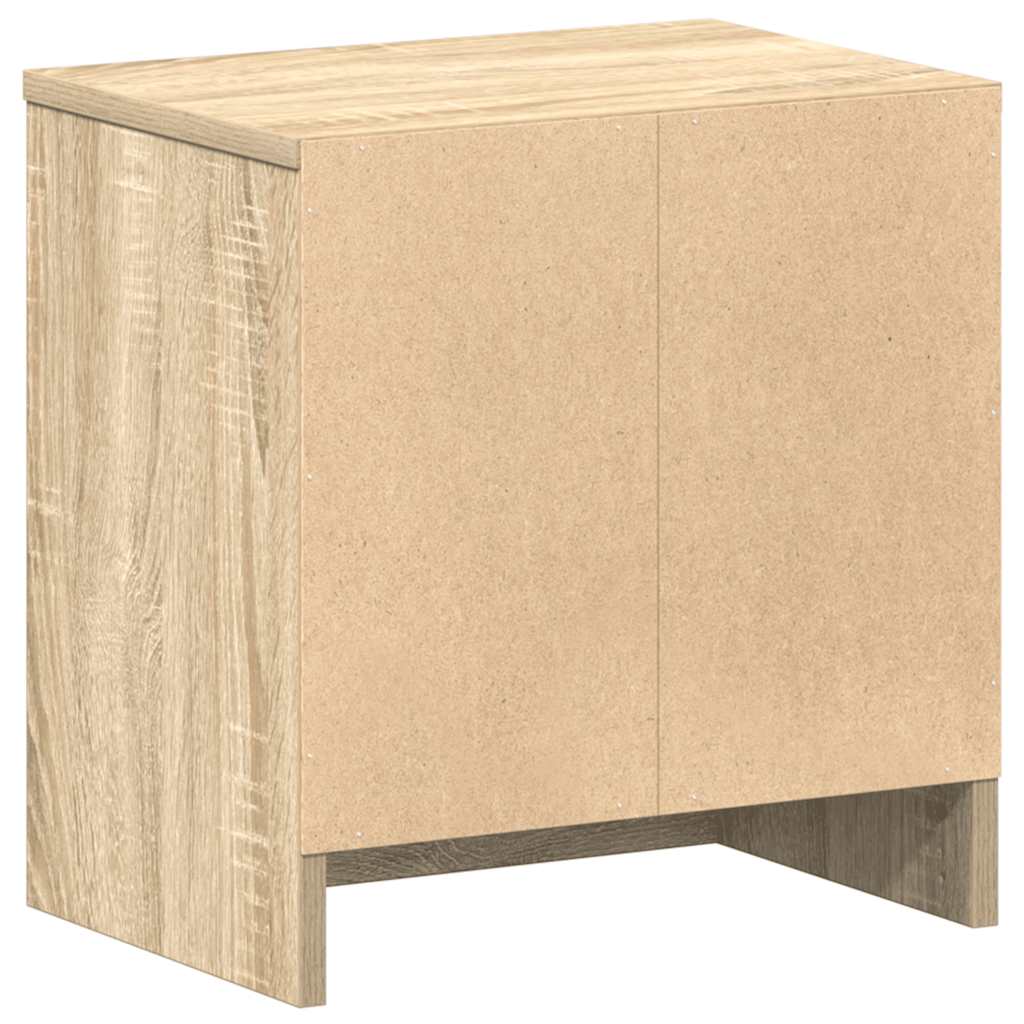 Comodino con Cassetto Rovere Sonoma 39x28x41 cm