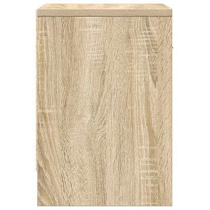 Comodini 2 pz con Cassetto Rovere Sonoma 39x28x41 cm - homemem39