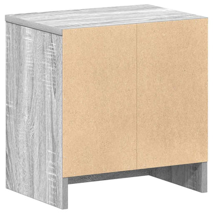 Comodini 2 pz con Cassetto Grigio Sonoma 39x28x41 cm - homemem39