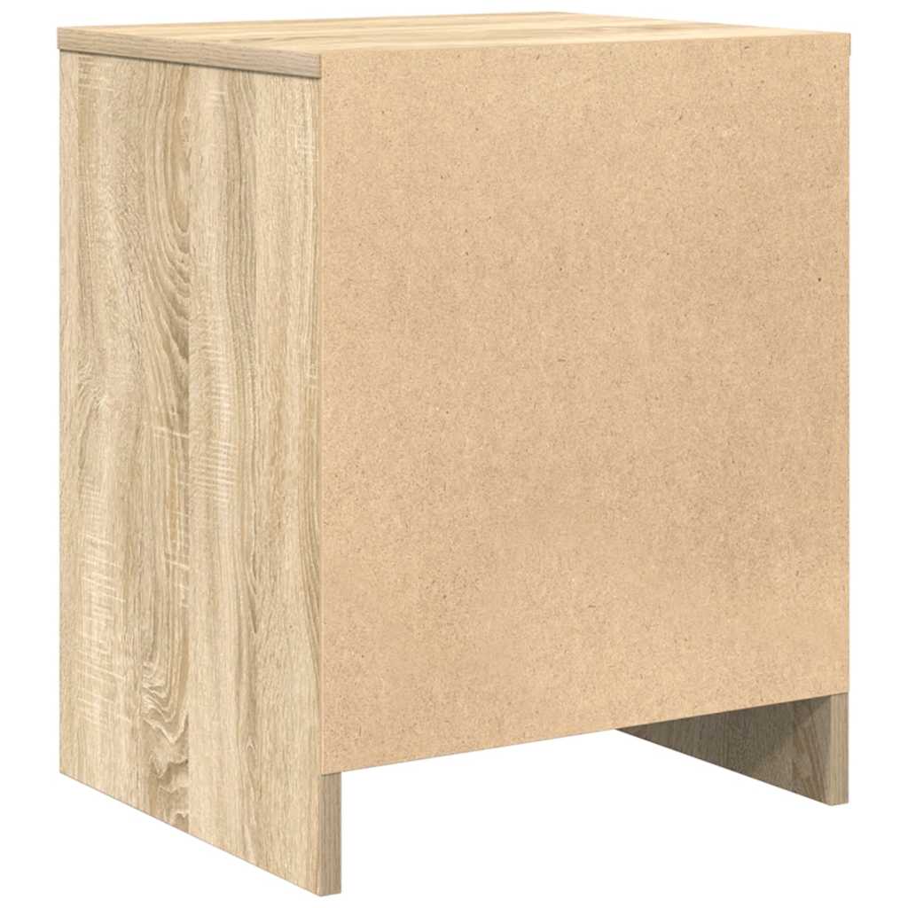 Comodino con Cassetto Rovere Sonoma 40x34x50 cm
