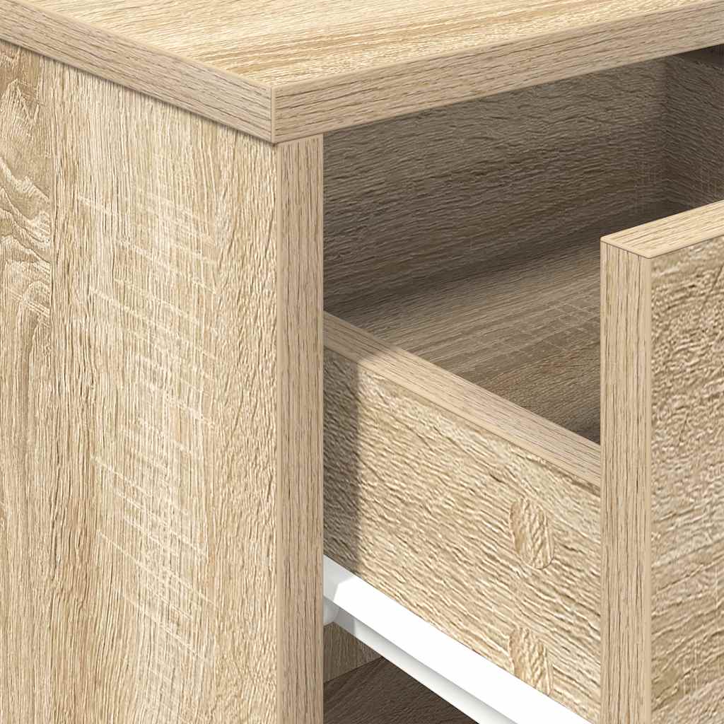 Comodino con Cassetto Rovere Sonoma 40x34x50 cm