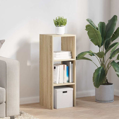Libreria Impilabili Rovere Sonoma 30x30x80 cm Legno Multistrato | homemem39