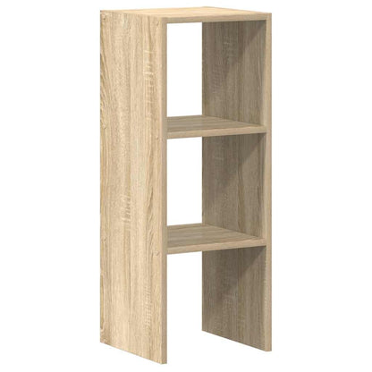 Libreria Impilabili Rovere Sonoma 30x30x80 cm Legno Multistrato | homemem39