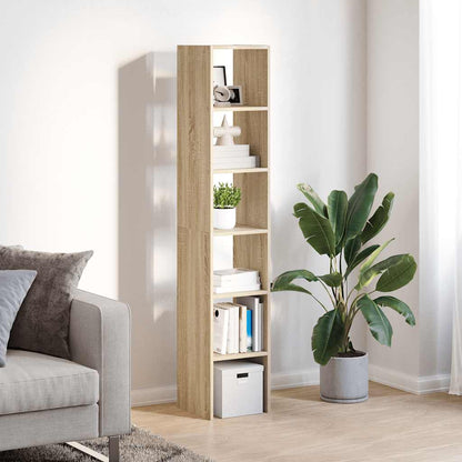 Librerie 2 pz Impilabili Rovere Sonoma 30x30x80 cm Truciolato | homemem39