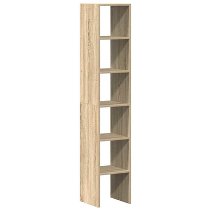 Librerie 2 pz Impilabili Rovere Sonoma 30x30x80 cm Truciolato | homemem39