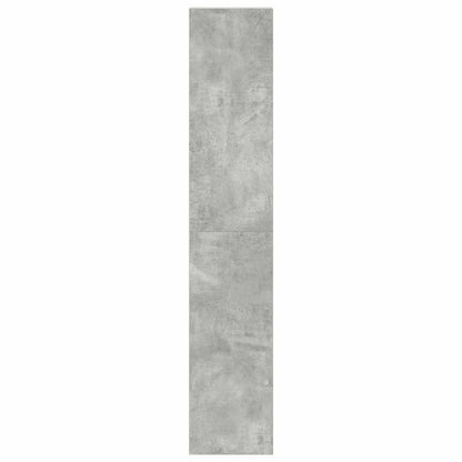 Librerie 2 pz Impilabili Grigio Cemento 30x30x80 cm Truciolato | homemem39