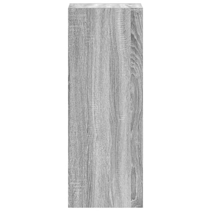 Libreria Impilabili Grigio Sonoma 30x30x80 cm Legno Multistrato | homemem39