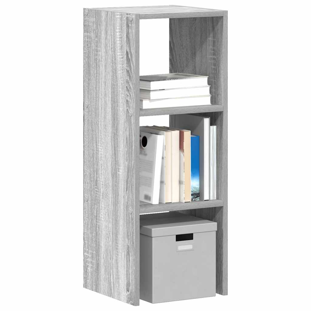 Libreria Impilabili Grigio Sonoma 30x30x80 cm Legno Multistrato | homemem39