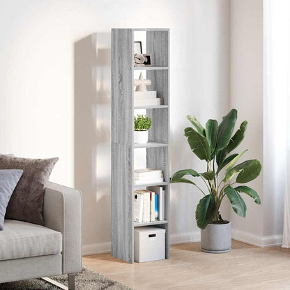 Librerie 2 pz Impilabili Grigio Sonoma 30x30x80cm in Truciolato | homemem39