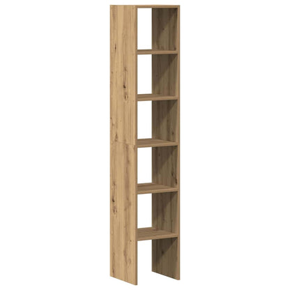 Librerie 2 pz Impilabili Rovere 30x30x80 cm Legno Multistrato | homemem39