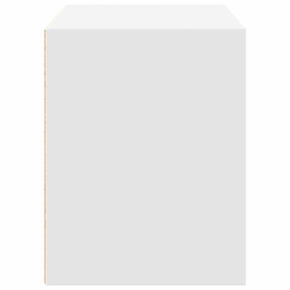 Armadio con 2 Cassetti Bianco 60x31x40 cm in Legno Multistrato