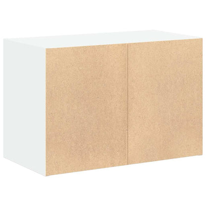 Armadio con 2 Cassetti Bianco 60x31x40 cm in Legno Multistrato