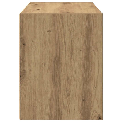 Armadio con 2 Cassetti Rovere Artigianale 60x31x40cm Truciolato